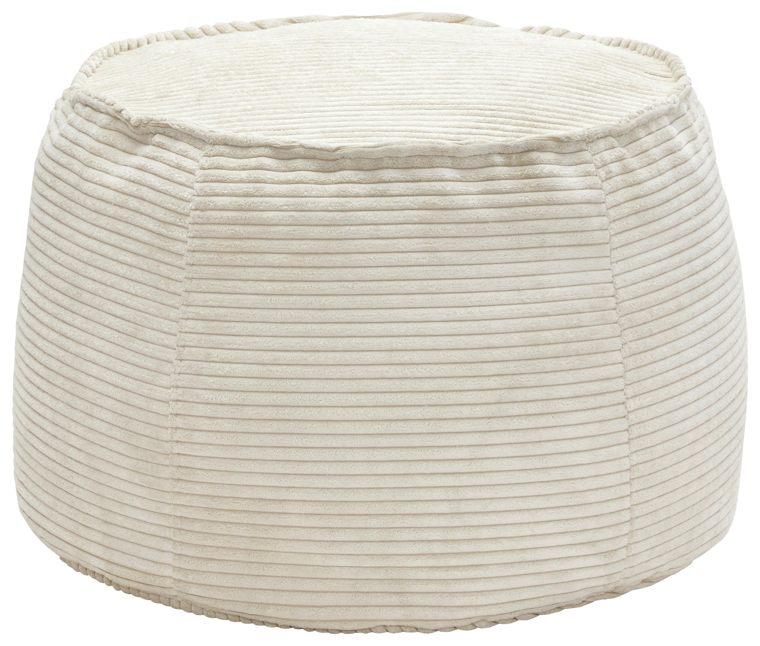 TABURET LUCYLLA - béžová, Moderní, textil (60/60/38cm) - Mömax