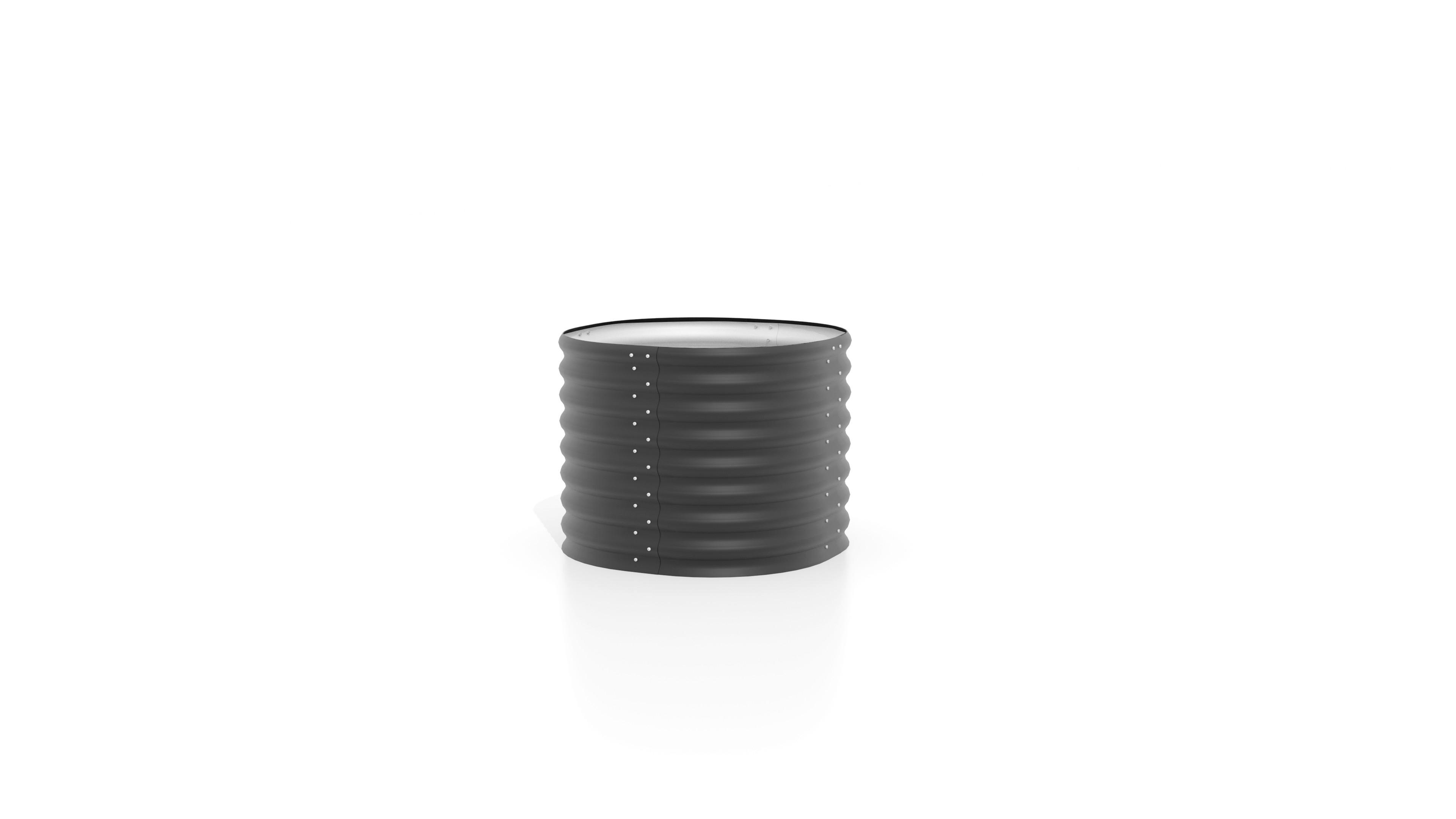Hochbeet Vita Metall 82,1x63x82,1 cm - Schwarz, Basics, Metall (82,1/63/82,1cm)