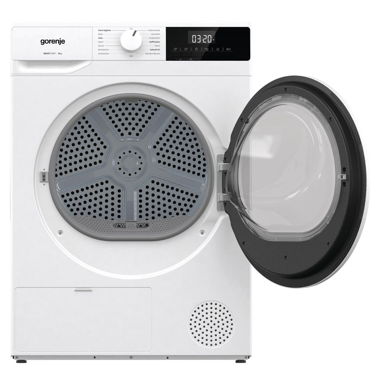 Wärmepumpentrockner D3hne82/At - Weiß, Basics (59,5/84,5/55cm) - Gorenje