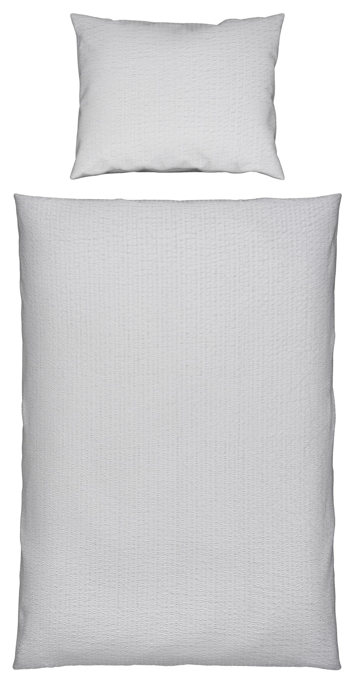 Povlečení Gisela, 70/90 140/200cm - světle šedá, textil (140/200cm) - Modern Living