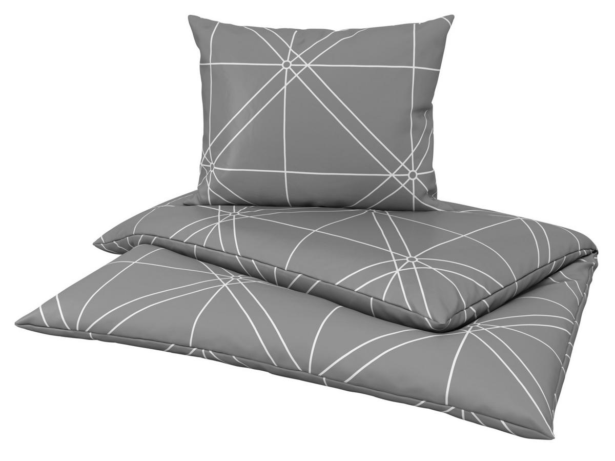Ágyneműhuzat-garnitúra Chalene - antracit, Romantik / Landhaus, textil (140/200cm) - James Wood