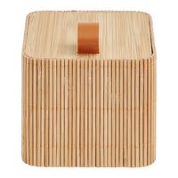 DEKORAČNÁ ŠKATUĽA TOM - prírodná farba, Konventionell, drevo (10/10/8cm) - Modern Living