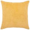 Zierkissen Campino 45x45 cm Polyester Honig mit Zipp - Honig, MODERN, Textil (45/45cm) - Luca Bessoni