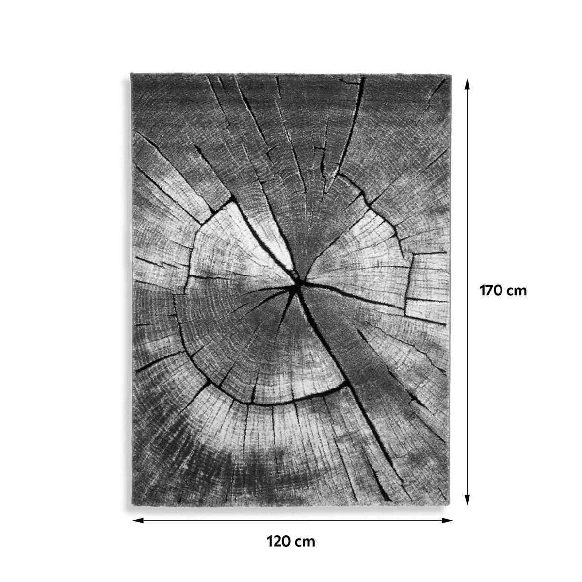 Webteppich Naturfarben Groot 120x170 cm - Naturfarben, Basics, Kunststoff (120/170cm) - Luca Bessoni