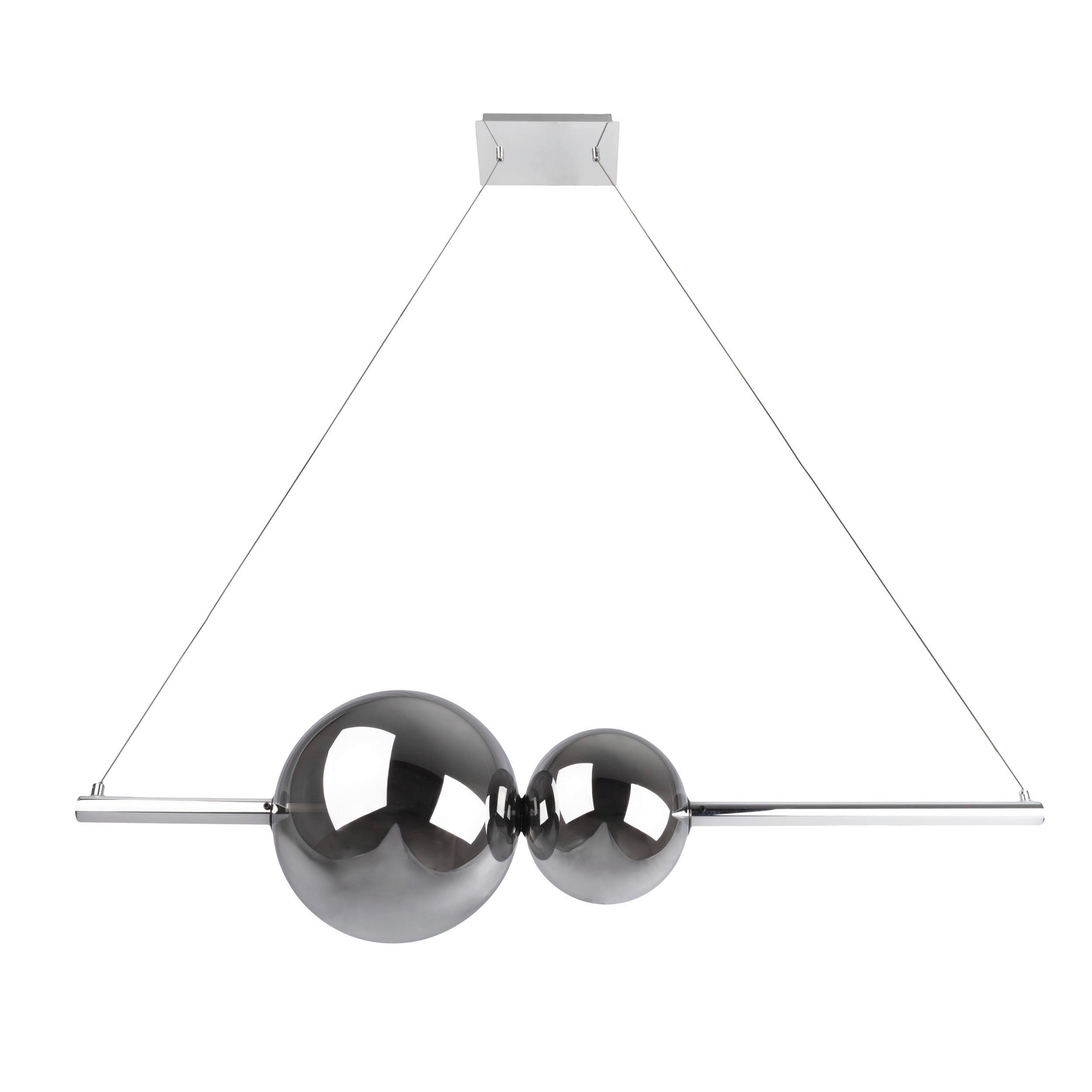 Led-pendelleuchte 6140542 Nova - Design, Glas/Metall (105,3/25/150cm) - Näve