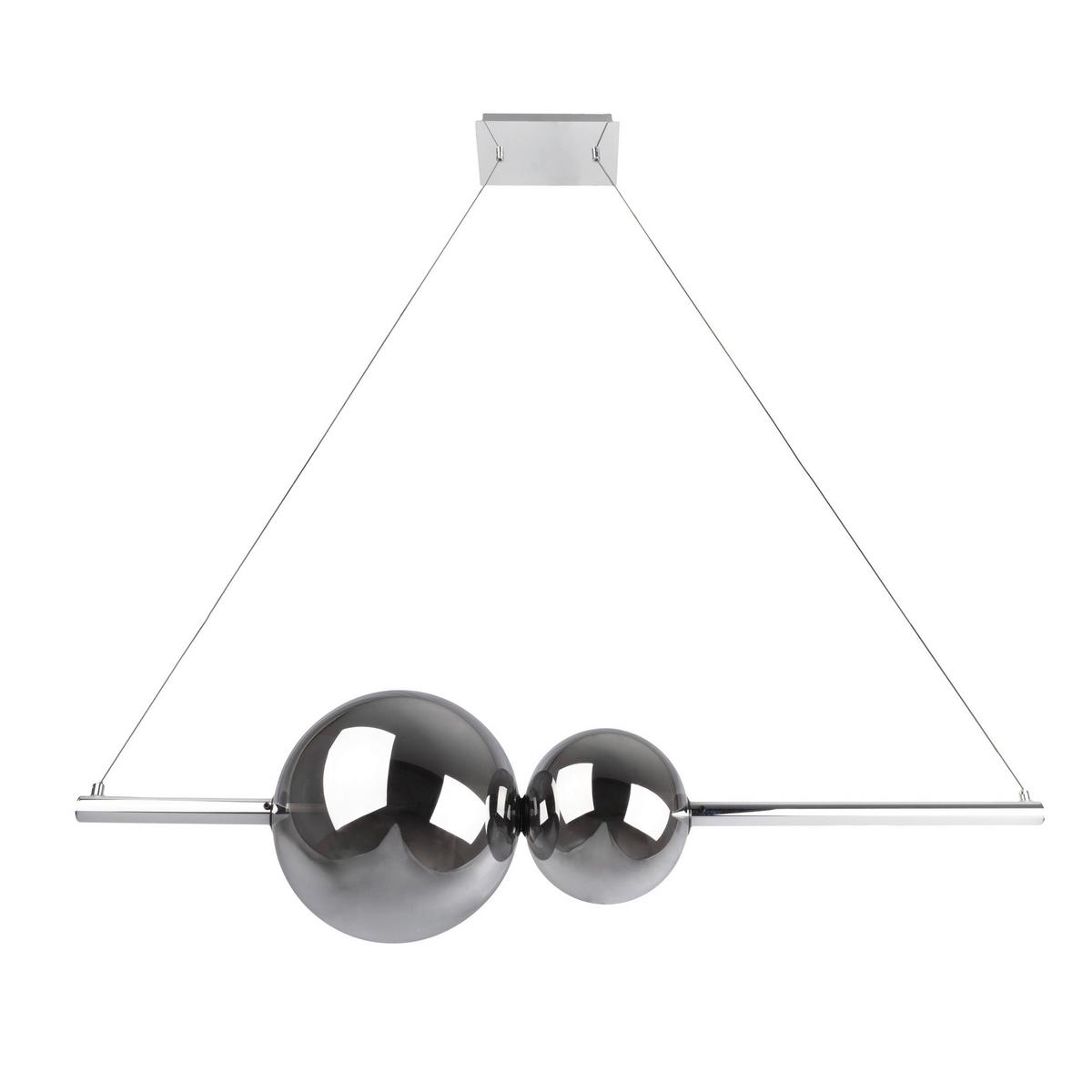 Led-pendelleuchte 6140542 Nova - Design, Glas/Metall (105,3/25/150cm) - Näve