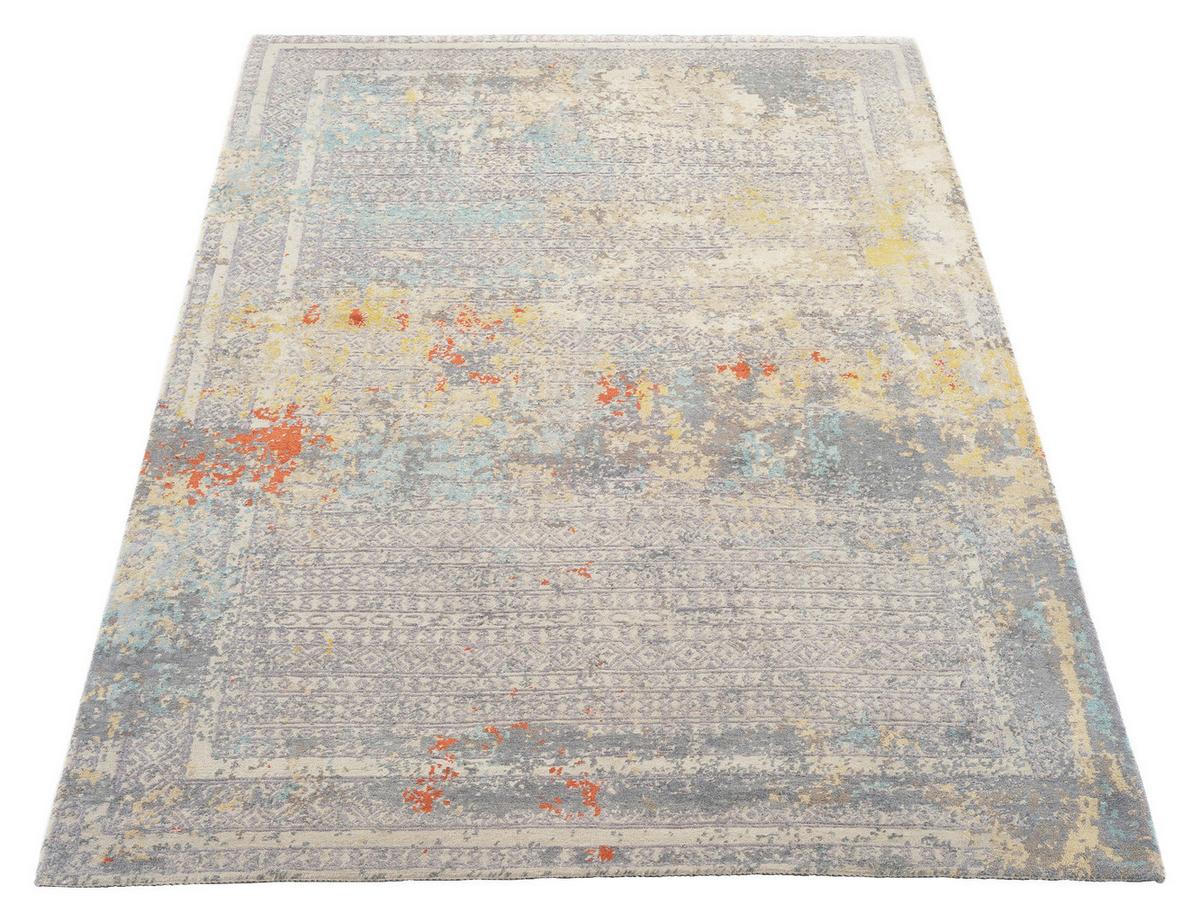 Orientalischer Webteppich Blau Empire Lenos 140x70 Cm - Blau, Design, Textil (70/140cm) - Musterring