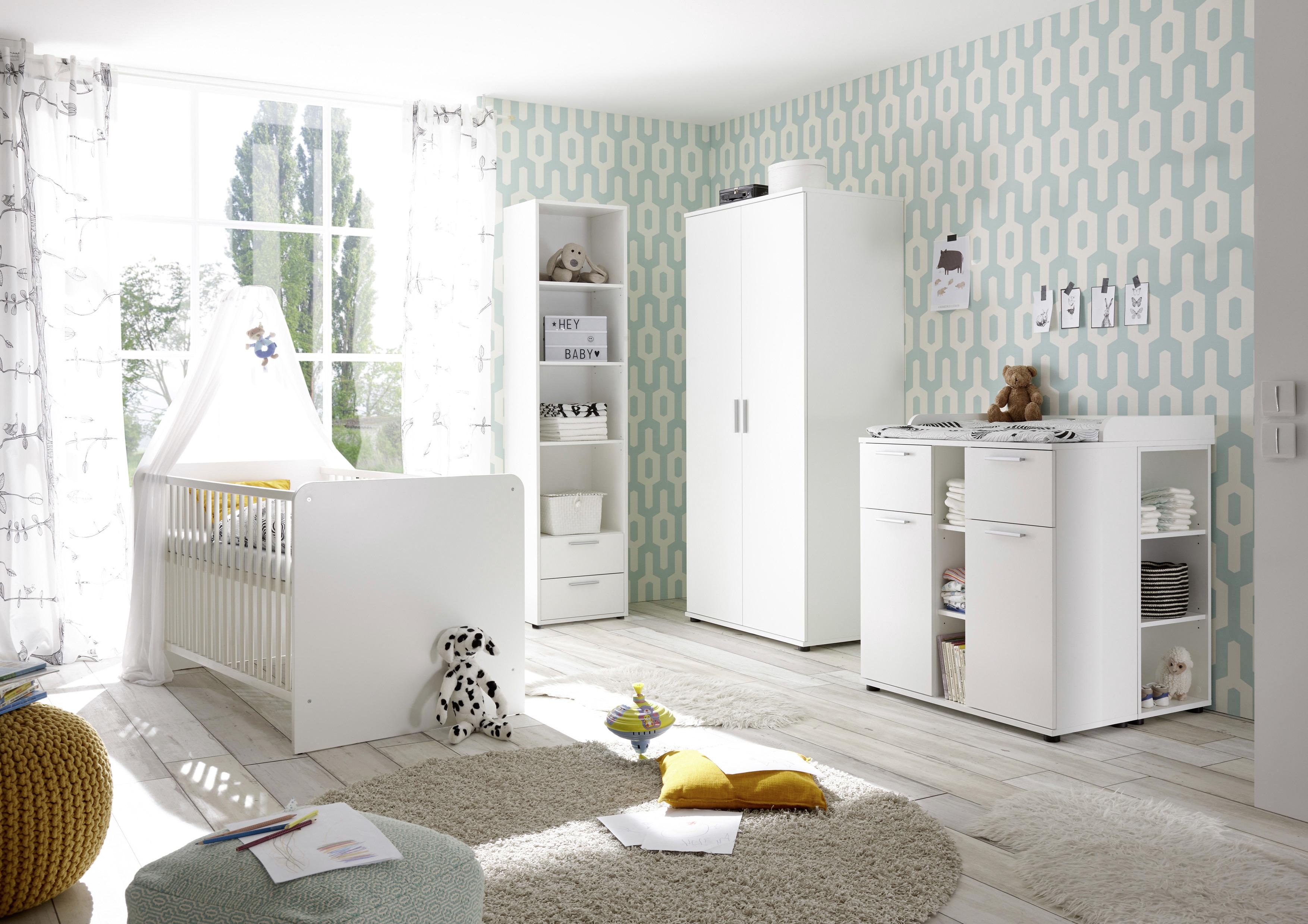 Kinderkleiderschrank Weiß