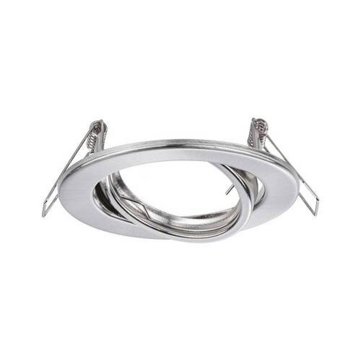 Deckenleuchte 3er-Set Ø 9 cm ohne Leuchtmittel, Rund - Basics, Metall (9cm) - Paulmann