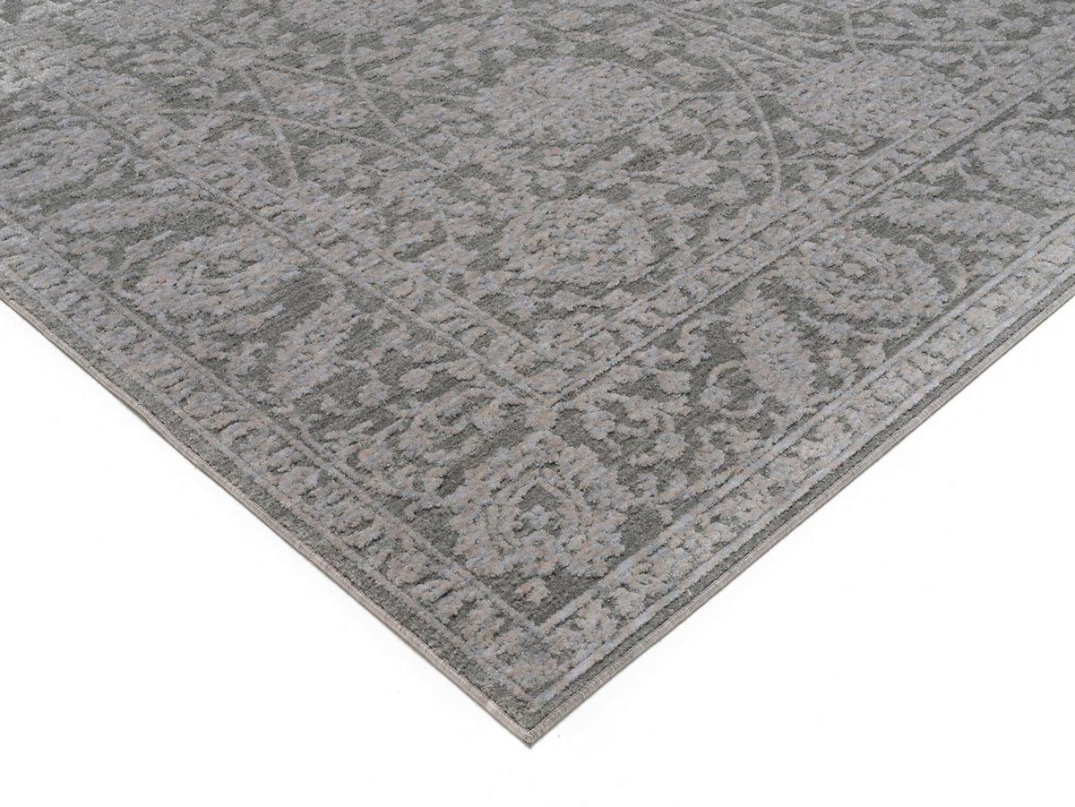 Webteppich Grau Denver 160 X 230 Cm - Dunkelgrau/Hellgrau, Design, Textil (160/230cm) - Musterring