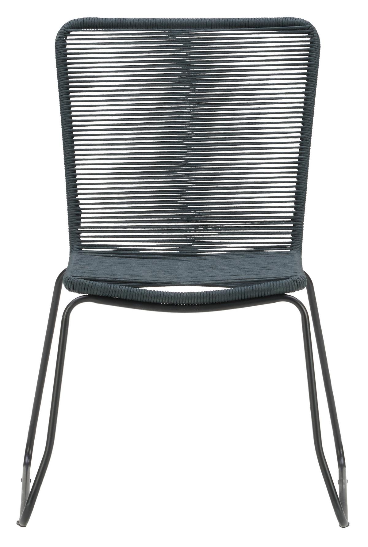 Kerti Szék Trendy - antracit, Modern, műanyag/fém (58/88/62cm) - Beldano