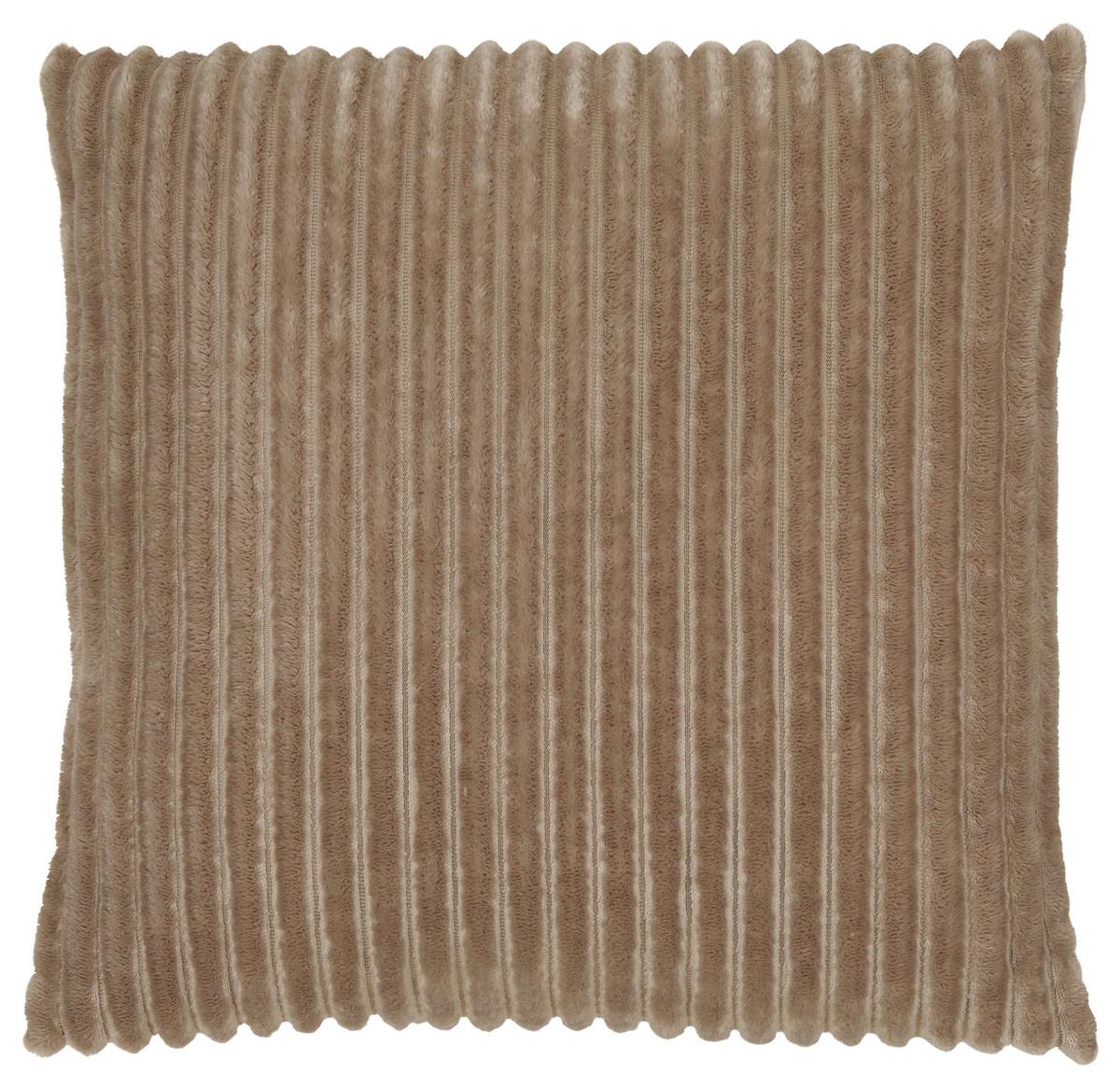 DEKORAČNÝ VANKÚŠ CORDI -TOP- - béžová, Konventionell, textil (45/45cm) - Modern Living