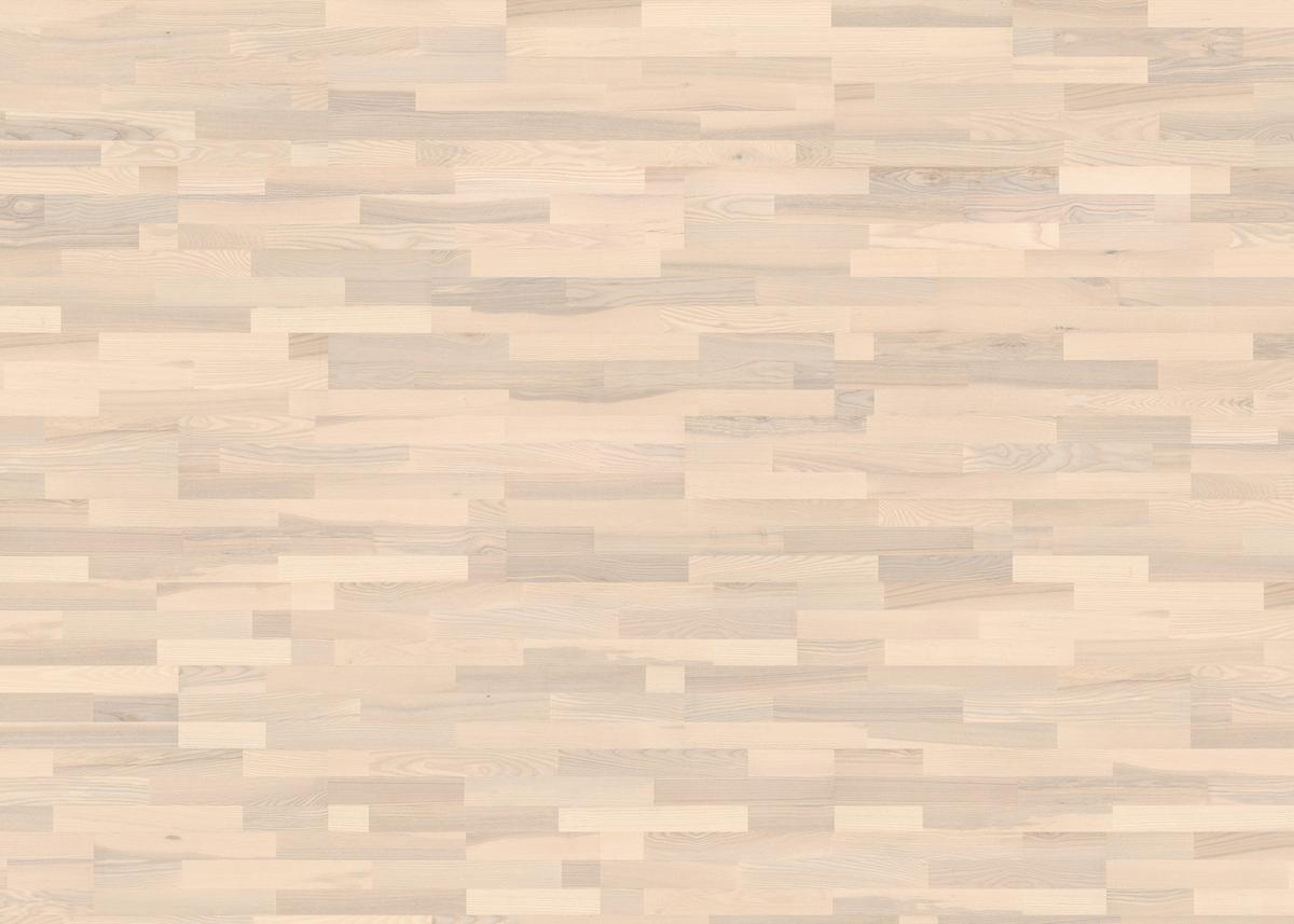 Parkettboden Esche Weiß Schiffsboden Stärke 12mm - Weiß, Basics, Holzwerkstoff (18/108.5cm) - Living by HARO