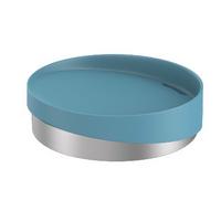 Vanička na mýdlo Chris - modrá, Moderní, sklo (11/3cm) - Premium Living
