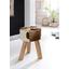 Hocker Ziegenfell B: 35 cm - Braun/Weiß, Natur, Fell (35/50/35cm) - Carryhome Hocker Ziegenfell B: 35 cm - Braun/Weiß, Natur, Fell (35/50/35cm) - Carryhome