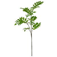 Dekorační větvička EBERESCHE, V: 135 cm - zelená/hnědá, Konvenční, plast (135cm) - Mömax