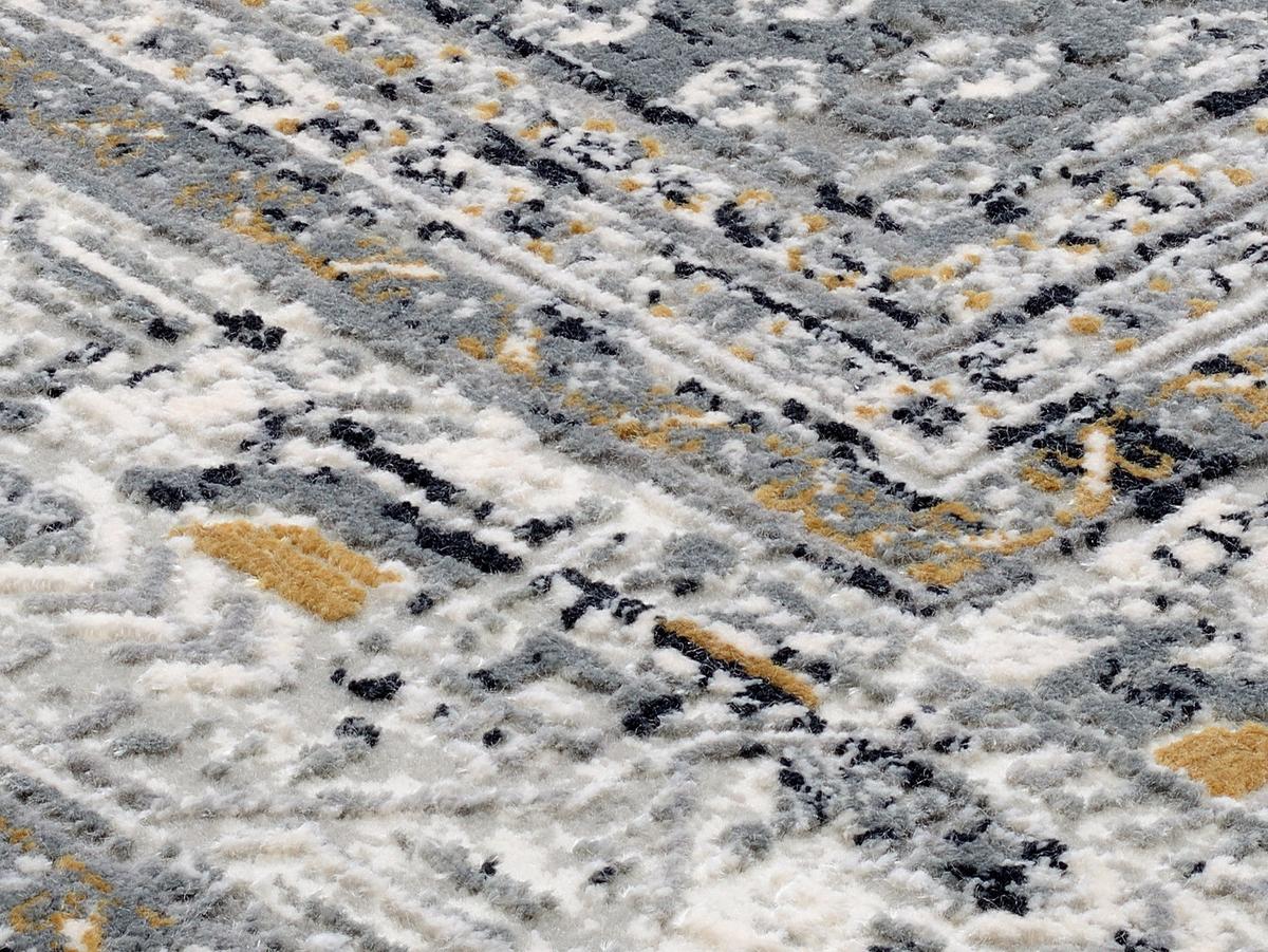 Webteppich Grau Monza 140x200 cm - Grau, LIFESTYLE, Textil (140/200cm) - Dieter Knoll