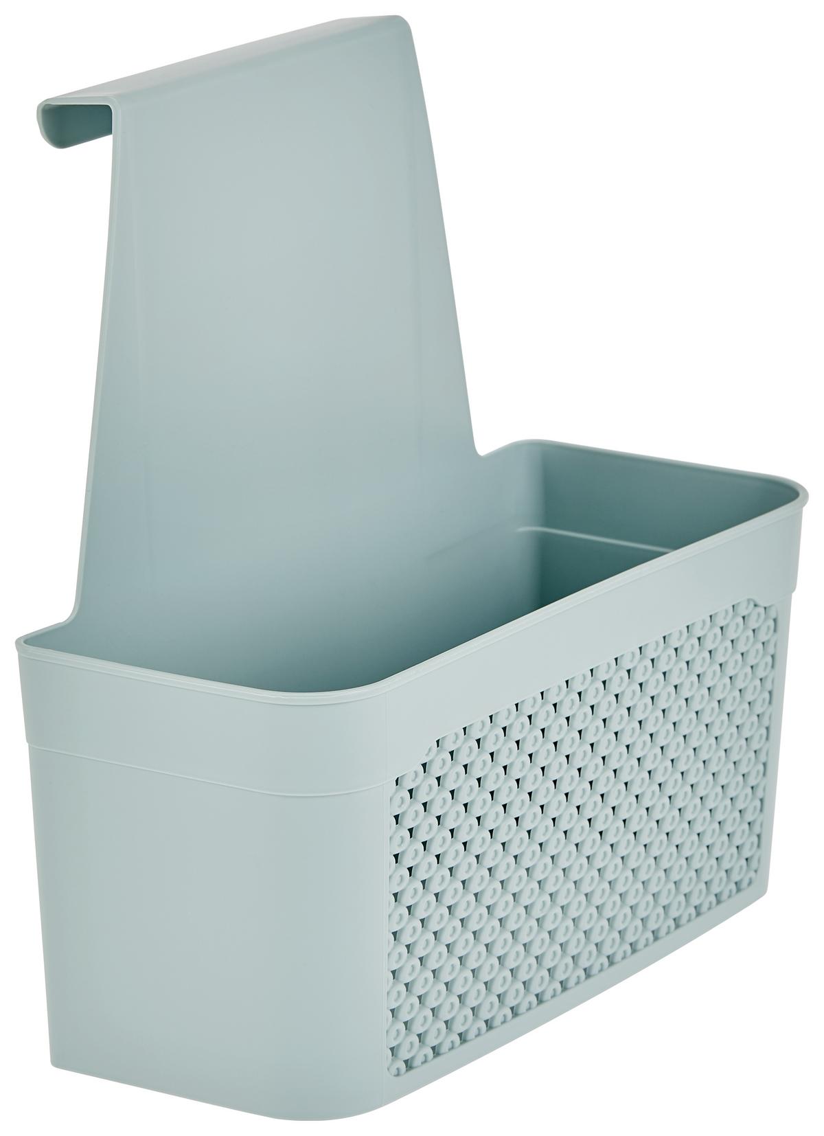 Hängeorganizer Diamond B: 23,8 cm Mintgrün 1 Fach - Mintgrün, Basics, Kunststoff (23,8/24/13,3cm) - Luca Bessoni