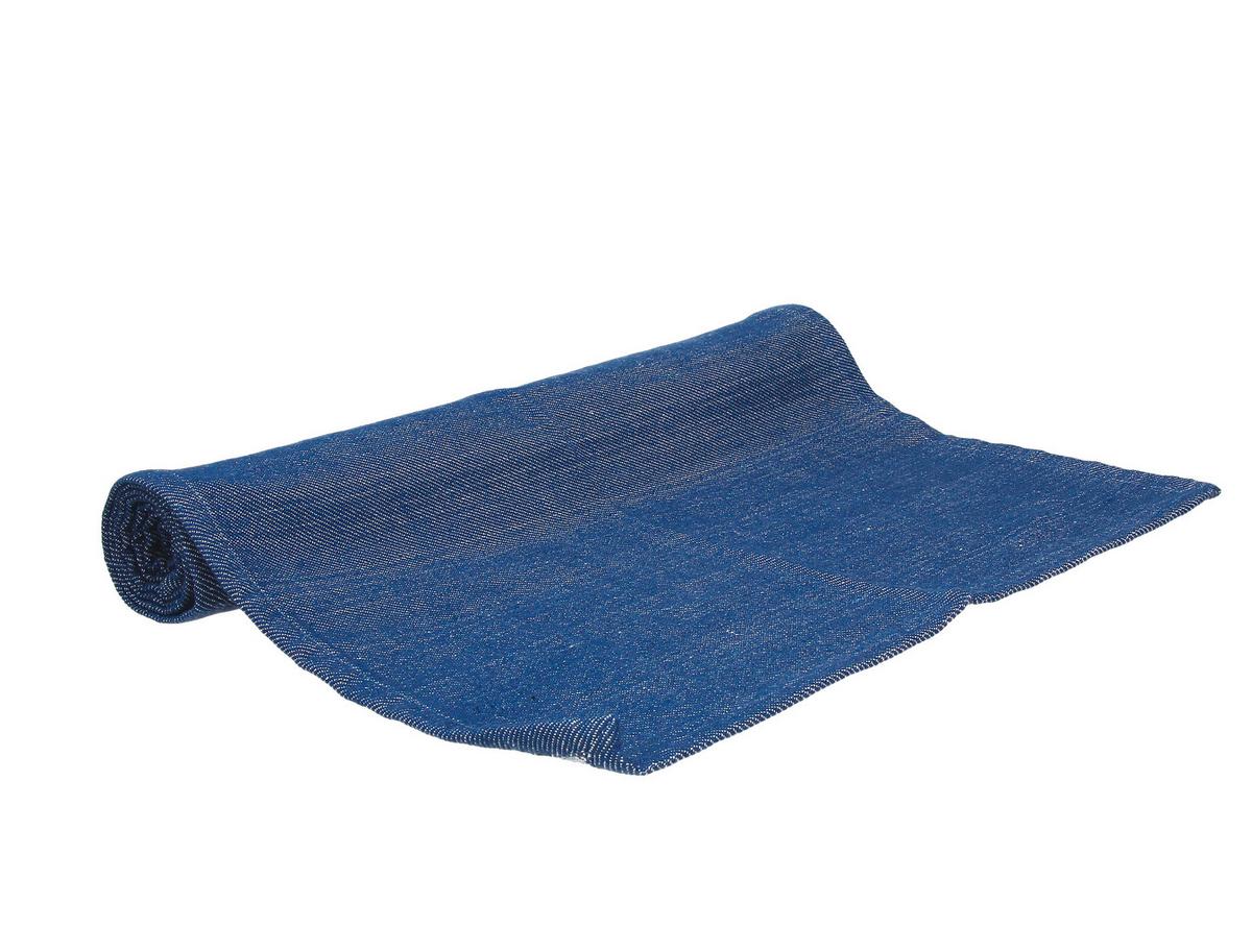 Asztali Futó Asztali Futó Denim - sötétkék, Basics, textil (40/140cm)