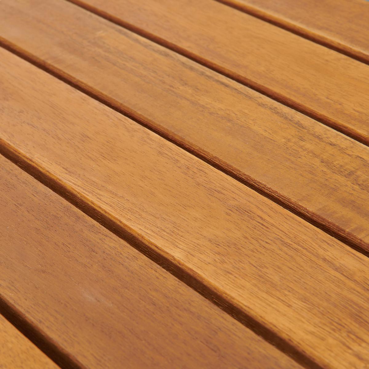 Terrassenfliese Rudi 10er Set Je ca. 30x30 cm Akazienholz - Akaziefarben, MODERN, Holz/Kunststoff (30/30cm) - Ondega