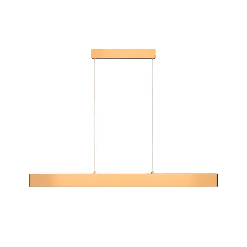 Hängeleuchte Step - Goldfarben, Basics, Metall (118,5/4/8cm) - MAYTONI
