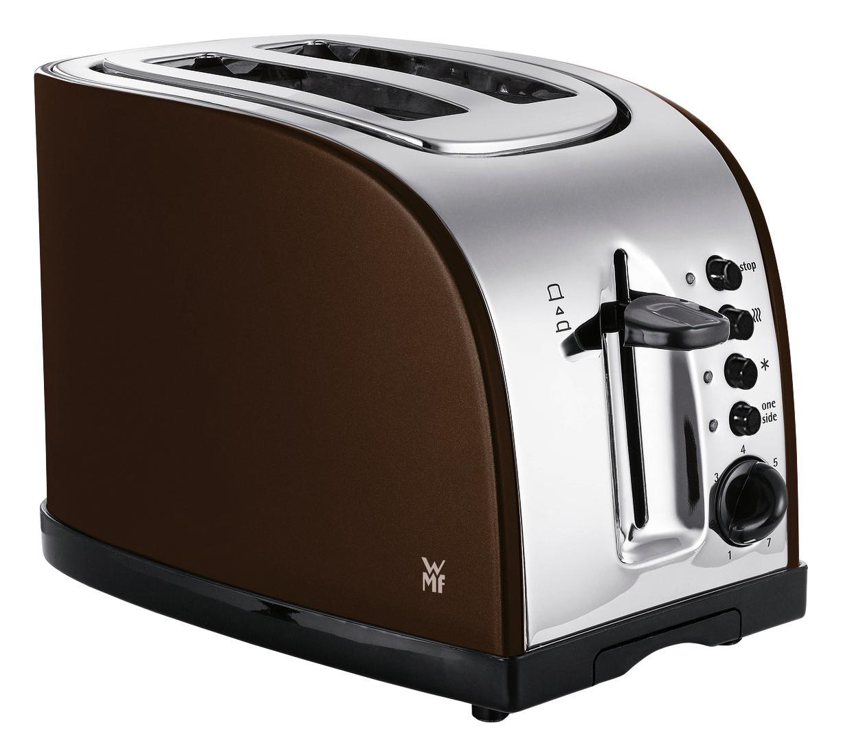 Toaster Terra - Silberfarben/Braun, MODERN, Metall (30/19/16,5cm) - WMF