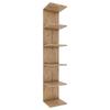 Regál Laza š: 35 cm, dub medový - dub medový, Modern, kompozitné drevo (35/180/30cm) - MID.YOU