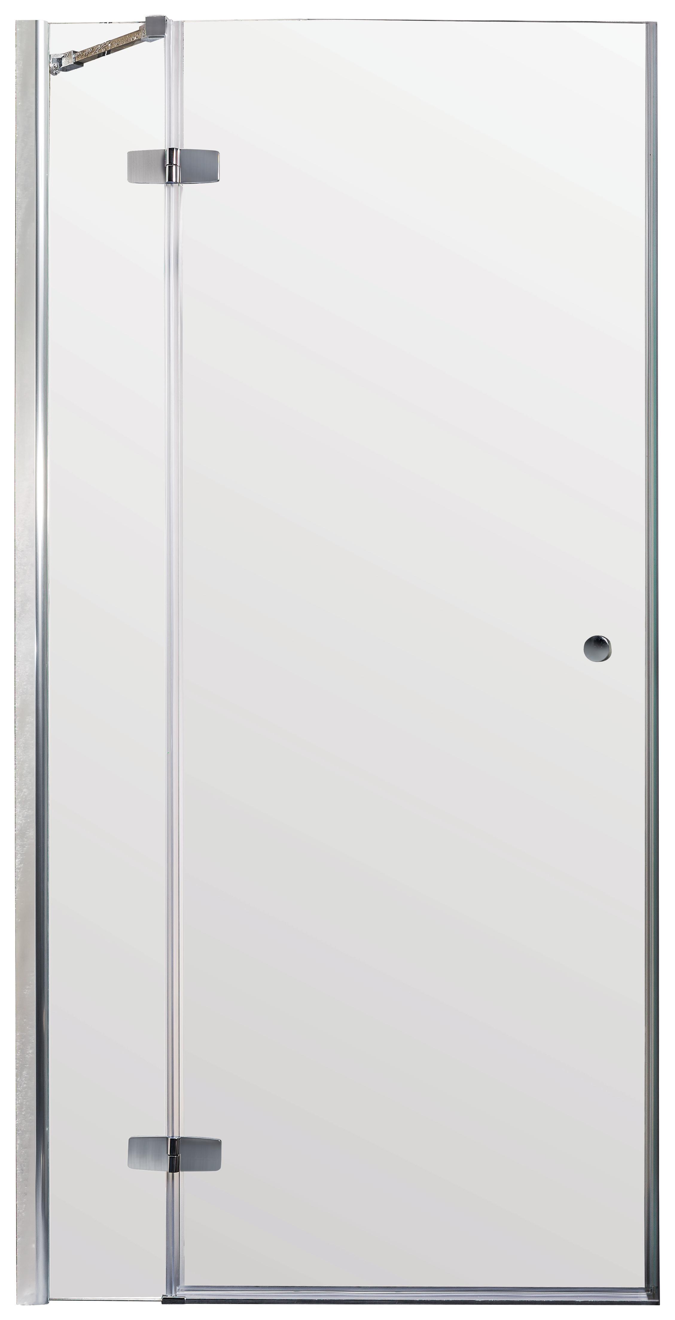 Glas Schwingtür Sanoflex Symphony L 95-97cm - Transparent, KONVENTIONELL, Glas (95-97/195cm)