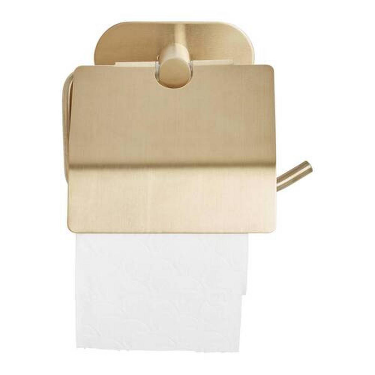 Držiák na toaletní papír TURBO-LOC -SB- - Lifestyle, kov (14/12,5/7cm) - Mömax
