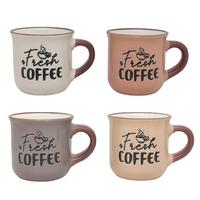 Šálka na espresso DOPPIO - lila/krémová, Konventionell, keramika (5,8/5,6cm) - Mömax