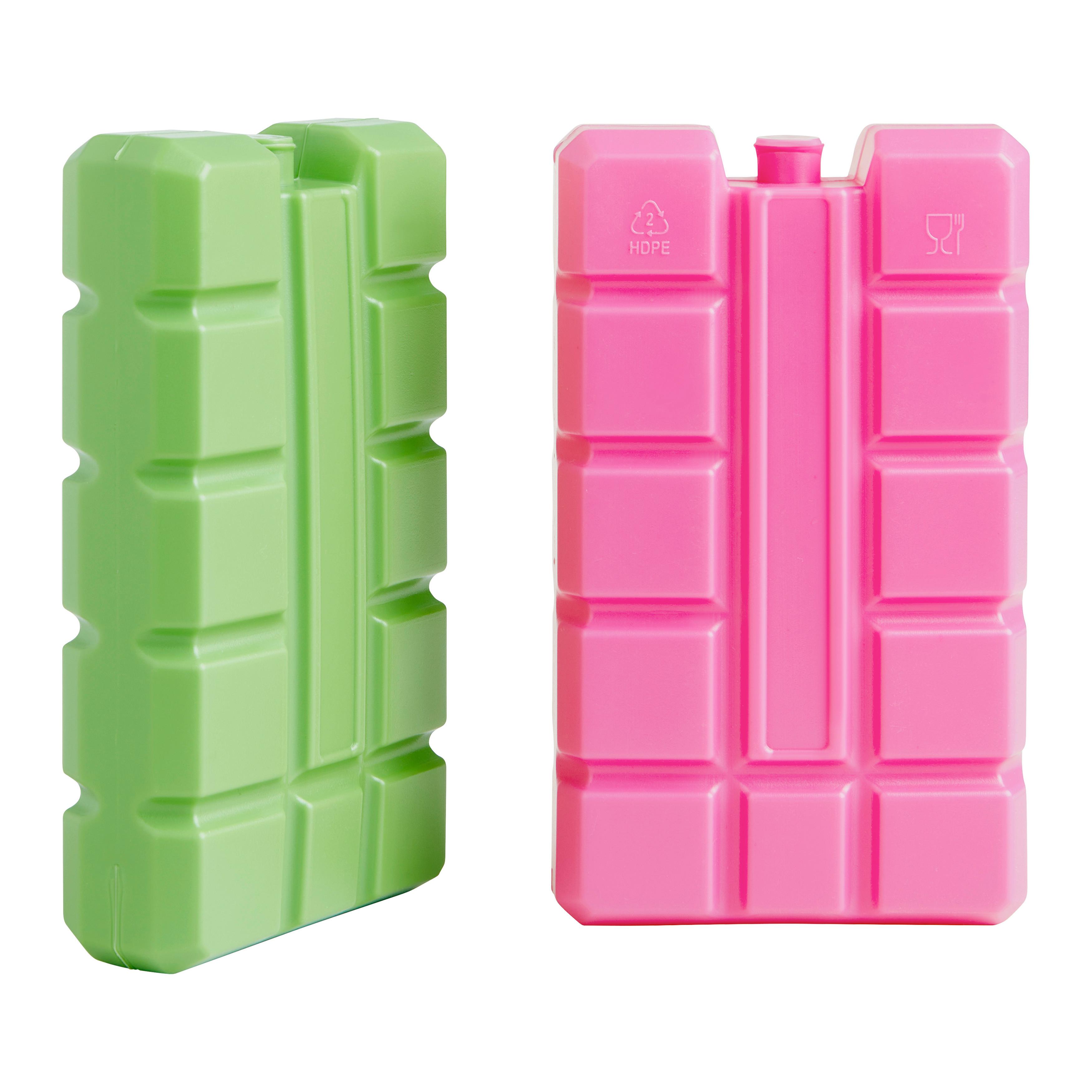 Chladiaci akumulátor MARIO - limetková/pink, Konvenční, plast (16/3,2/9,2cm) - Mömax