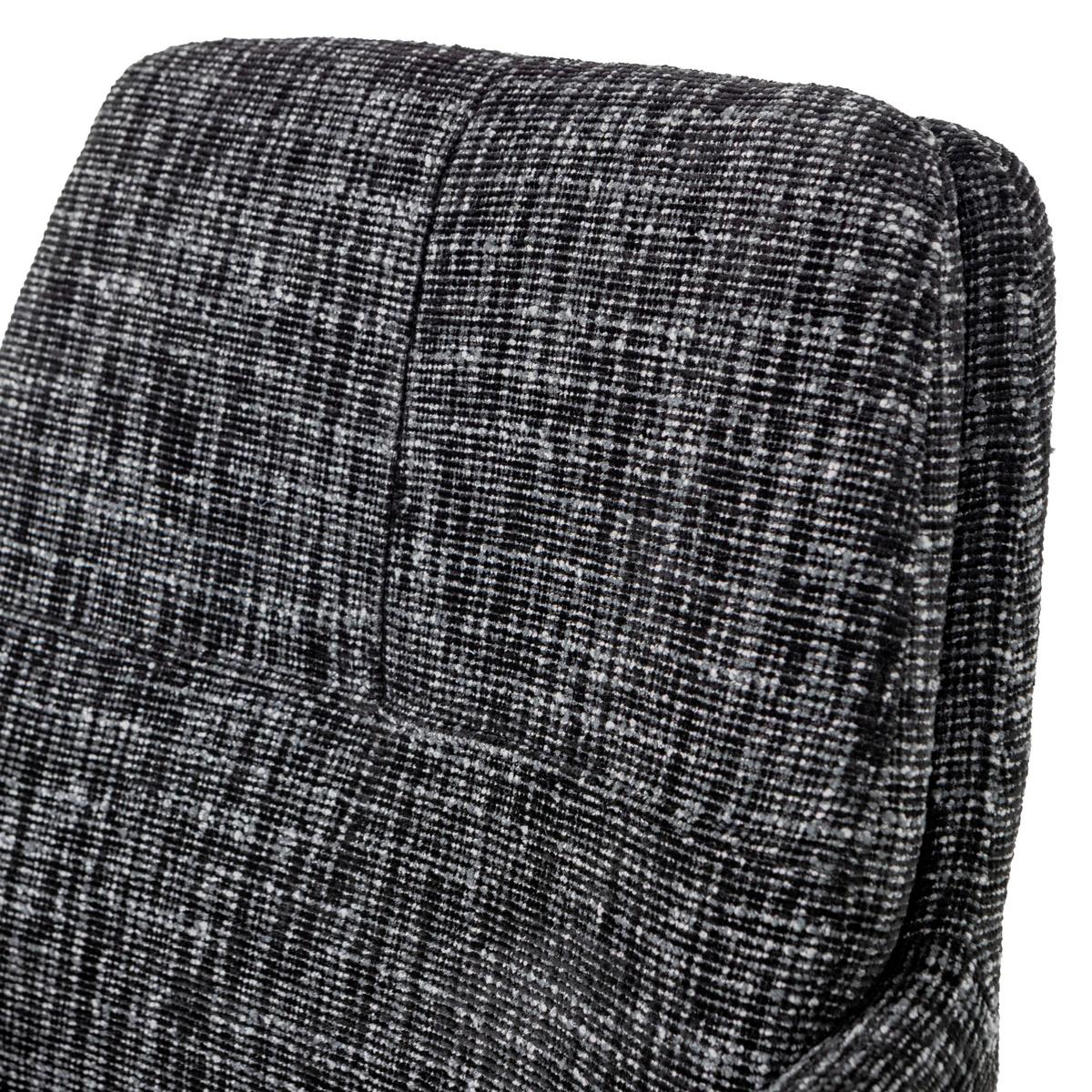 ARMLEHNSTUHL Grant Schwarz B: 61cm - Schwarz, MODERN, Textil/Metall (61/88/63cm) - Livetastic