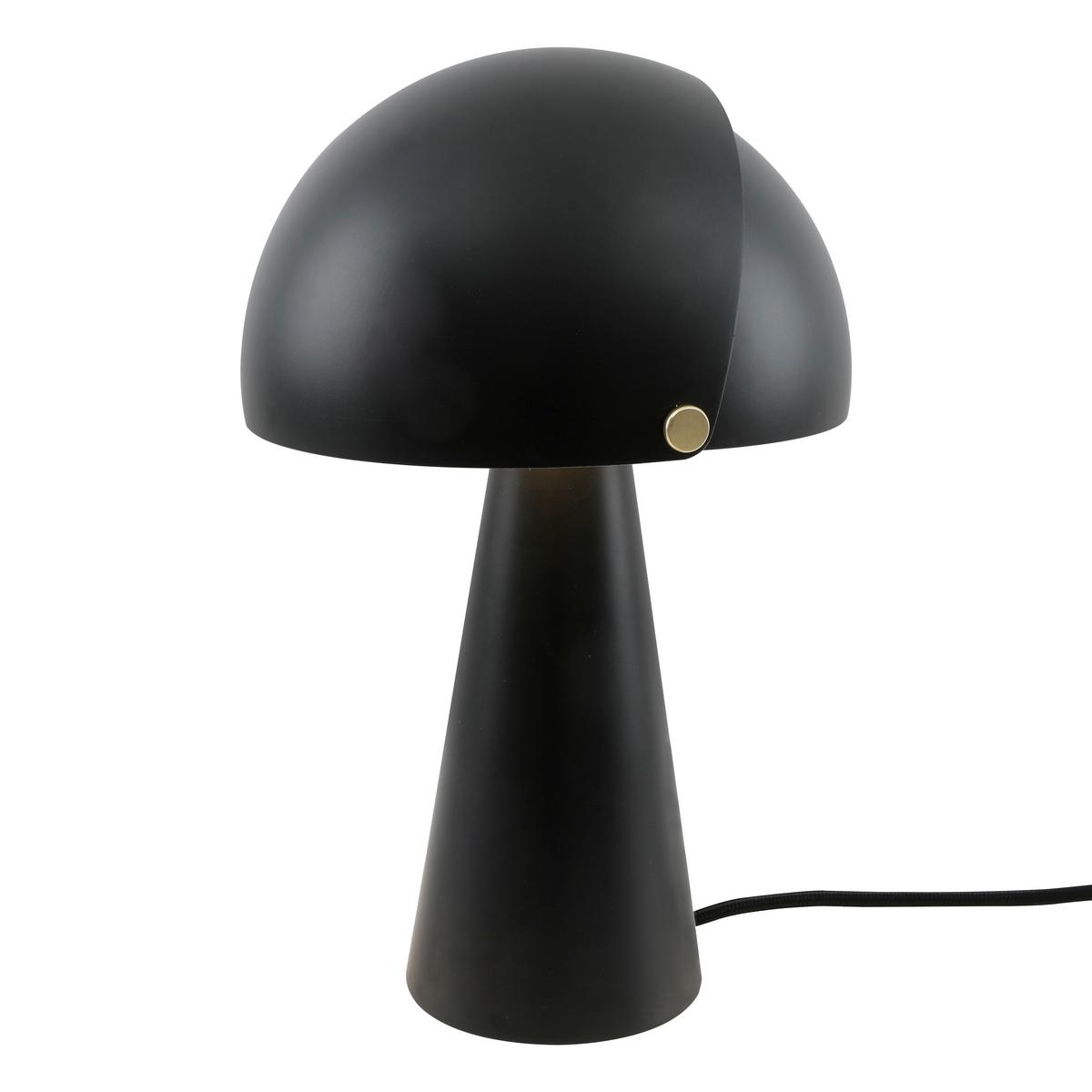 Tischleuchte Align Schwarz D: 22 cm - Schwarz, Design, Metall (22/34cm) - Nordlux