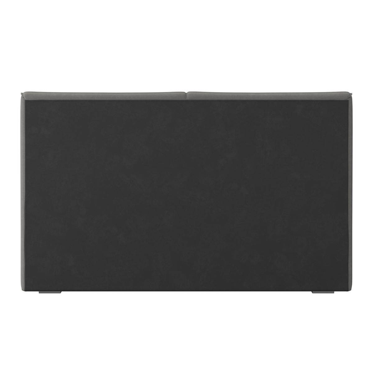 Čalouněná postel SOPHIE 180x200, šedá - šedá/barvy stříbra, Moderní, kov/dřevo (180/200cm) - Bessagi Home