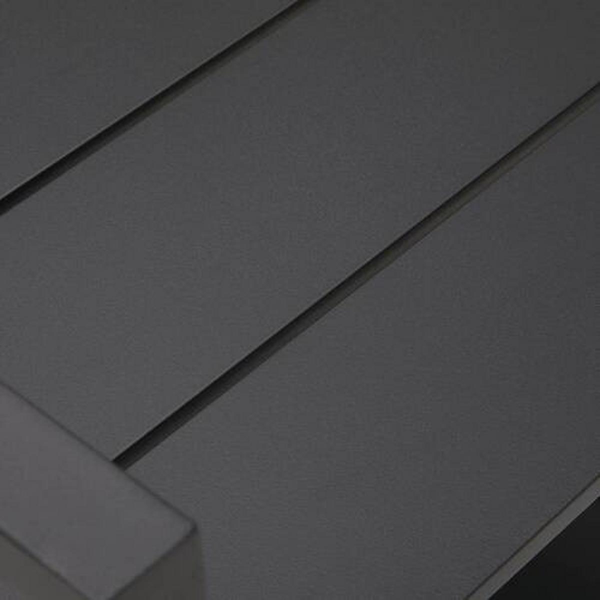 Servírovací vozík RICCARDO - tmavě šedá/přírodní barvy, Moderní, kov/plast (72/76/52cm) - Bessagi Garden