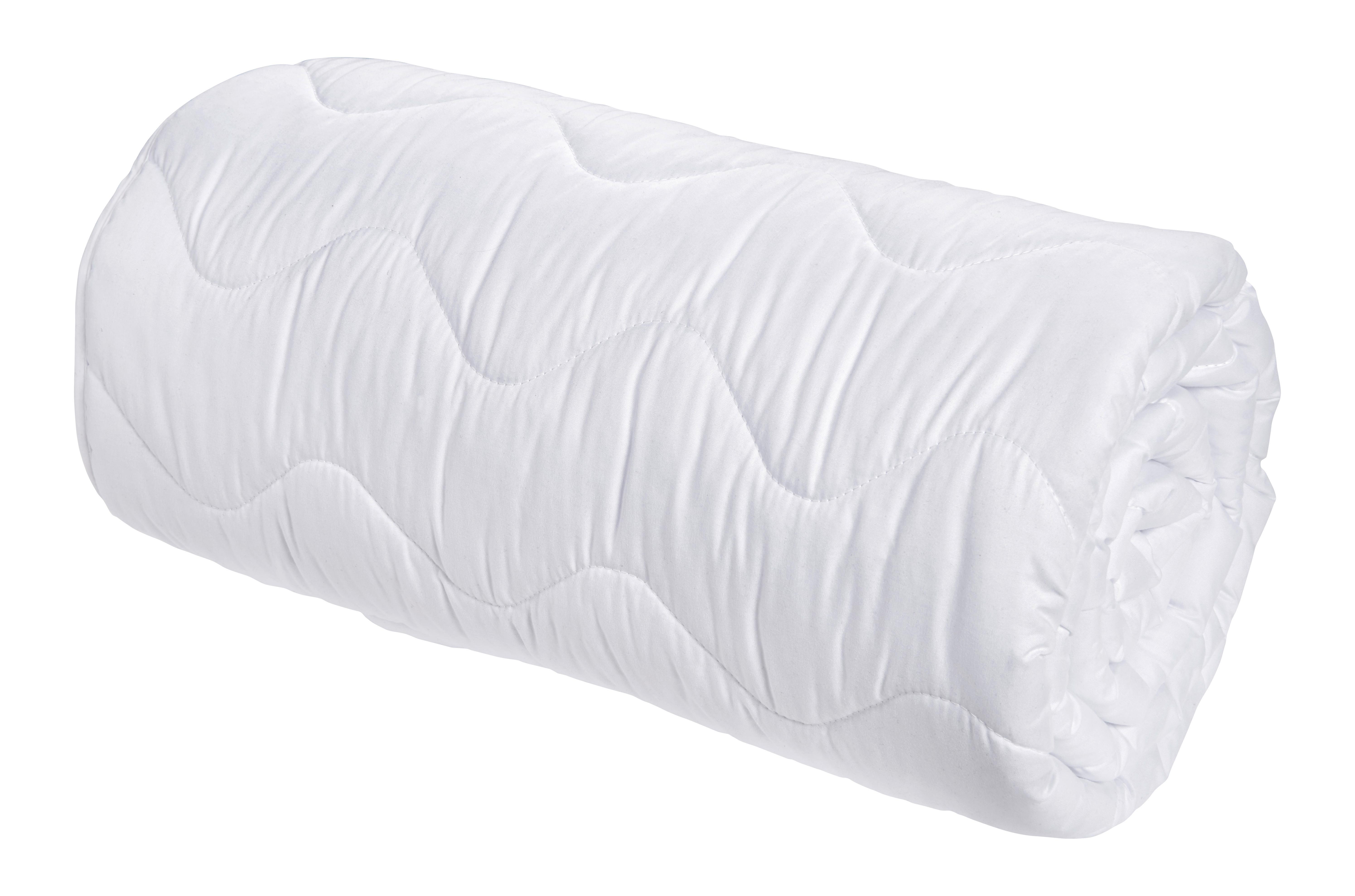 CHRÁNIČ MATRACE John, 180/200cm, bílá - bílá, textil (180/200cm) - Nadana