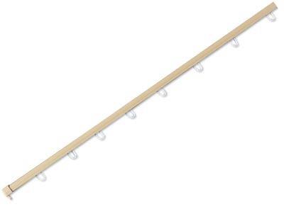Storeschiene Metall Beige 180cm