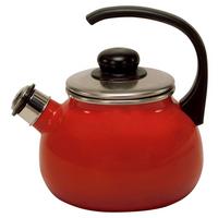 Wasserkessel Rot 2,0 L - Rot, Basics, Metall (2,0l)