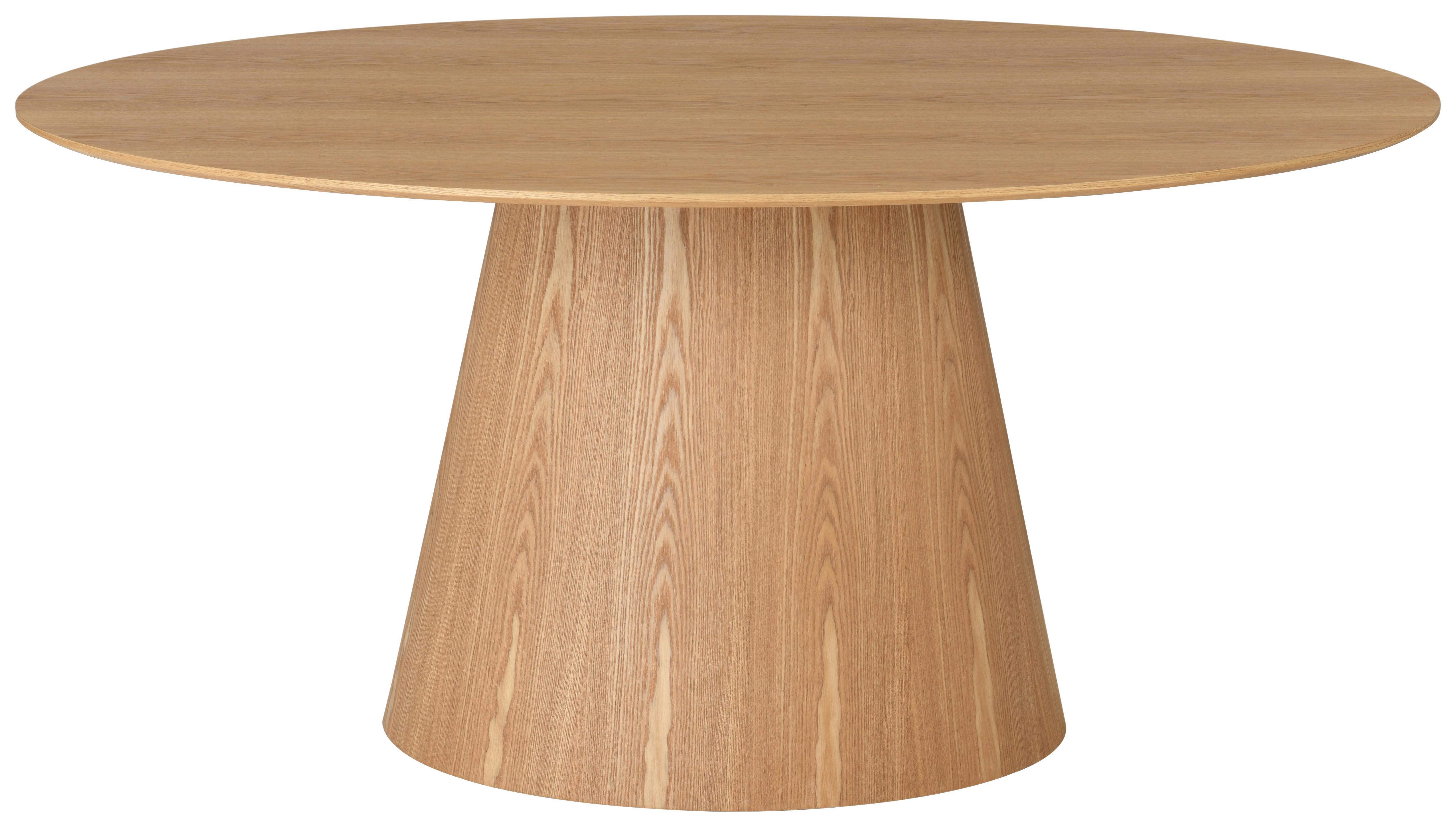 Étkezőasztal Monte 160/90 Cm - tölgyfa színű, Modern, faalapú anyag/fa (160/90/76cm) - MID.YOU