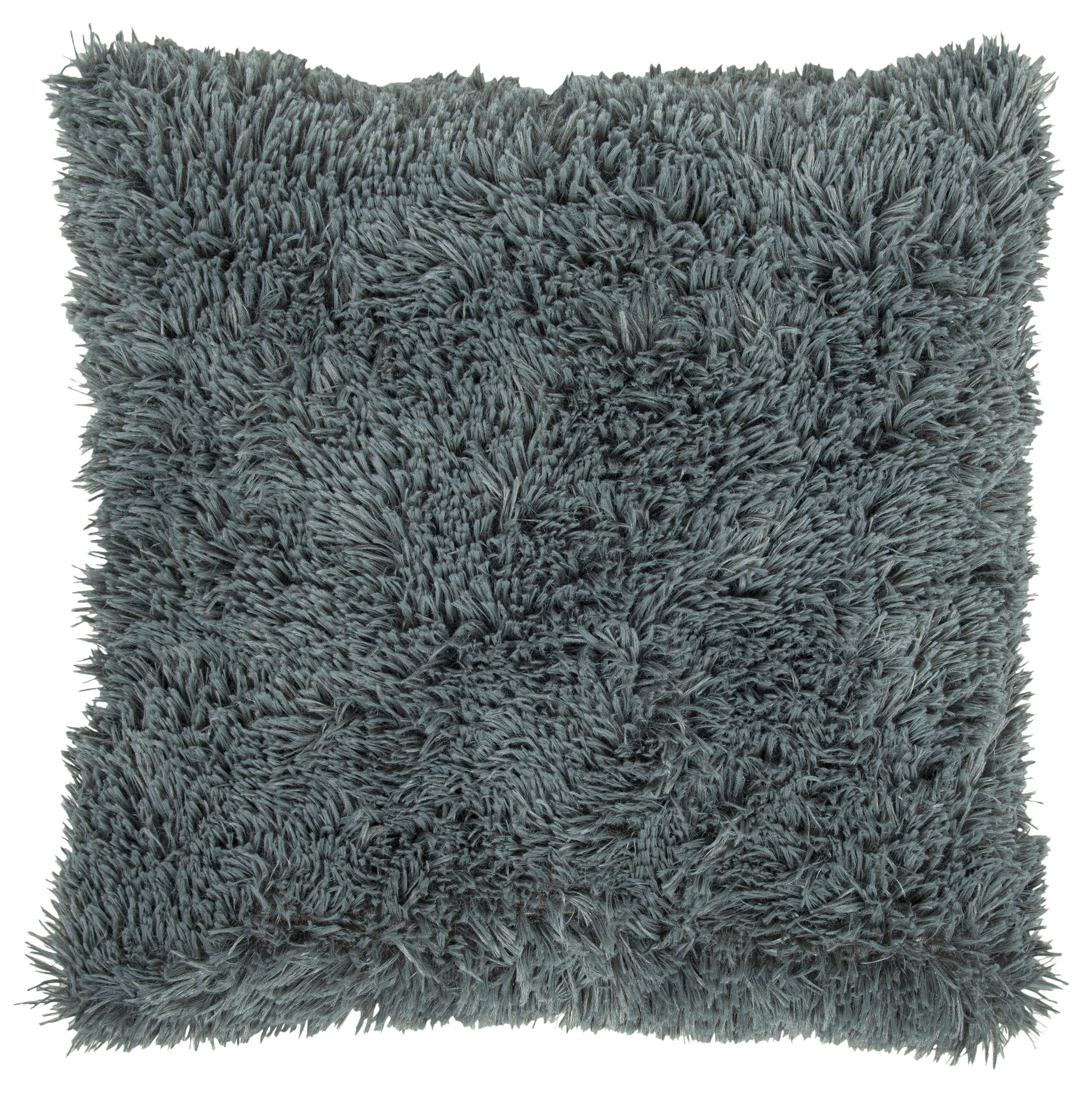 Zierkissen Carina 45x45 cm Synthetikfaser Anthrazit