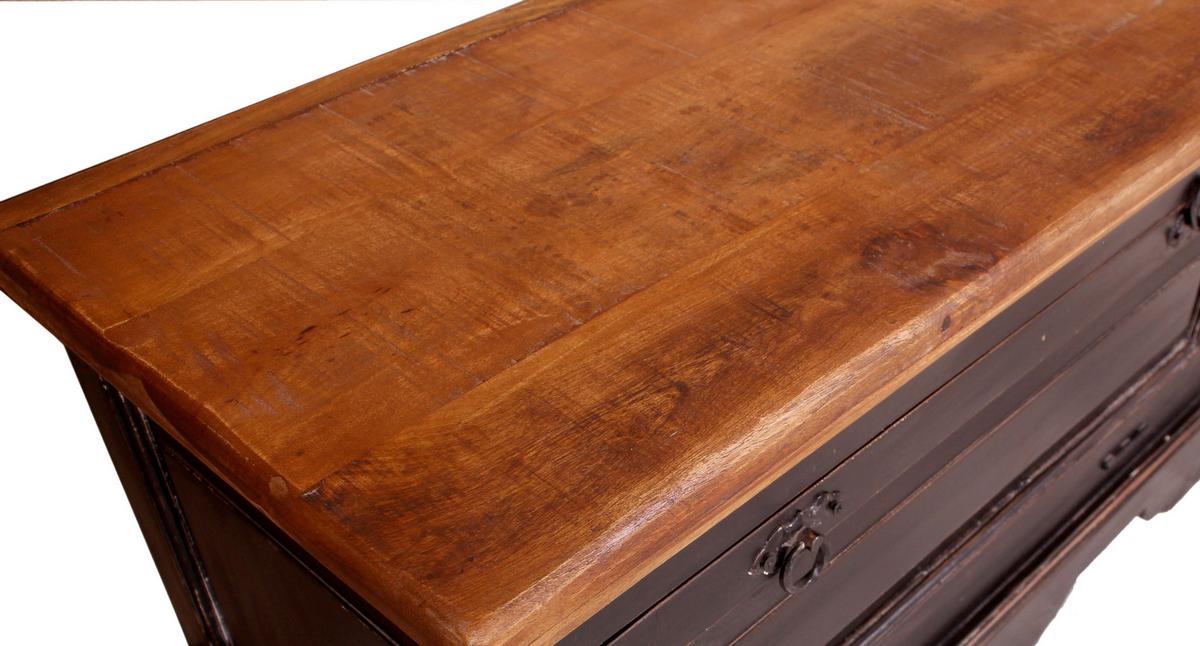 SCHUHSCHRANK Honig/Schwarz B: 85cm - Schwarz/Honig, Design, Holz/Holzwerkstoff (85/45/40cm) - MID.YOU