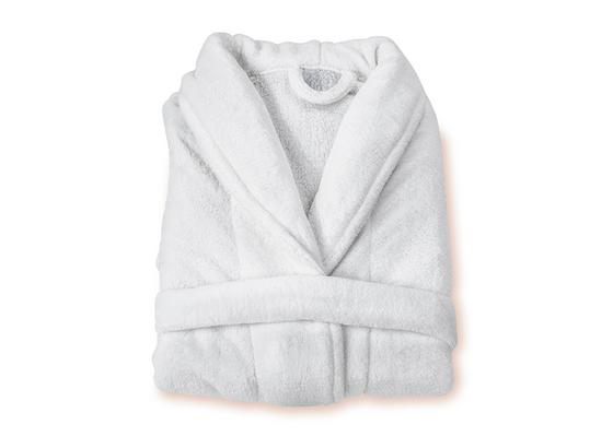 Bademantel Sina - Weiß, KONVENTIONELL, Textil - OMBRA Bademantel Sina - Weiß, KONVENTIONELL, Textil - OMBRA