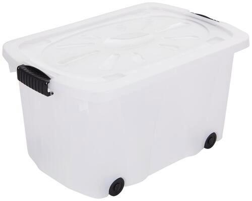 Aufbewahrungsbox Klipper + Deckel Kunststoff 58x37x31cm