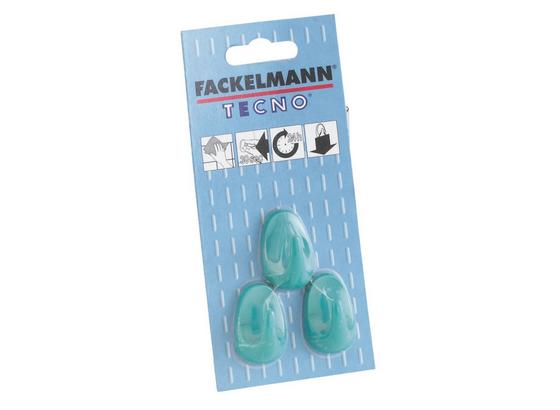 Haken 3 Stück - Beige/Weiß, KONVENTIONELL, Kunststoff (4.2cm) - Fackelmann Haken 3 Stück - Beige/Weiß, KONVENTIONELL, Kunststoff (4.2cm) - Fackelmann