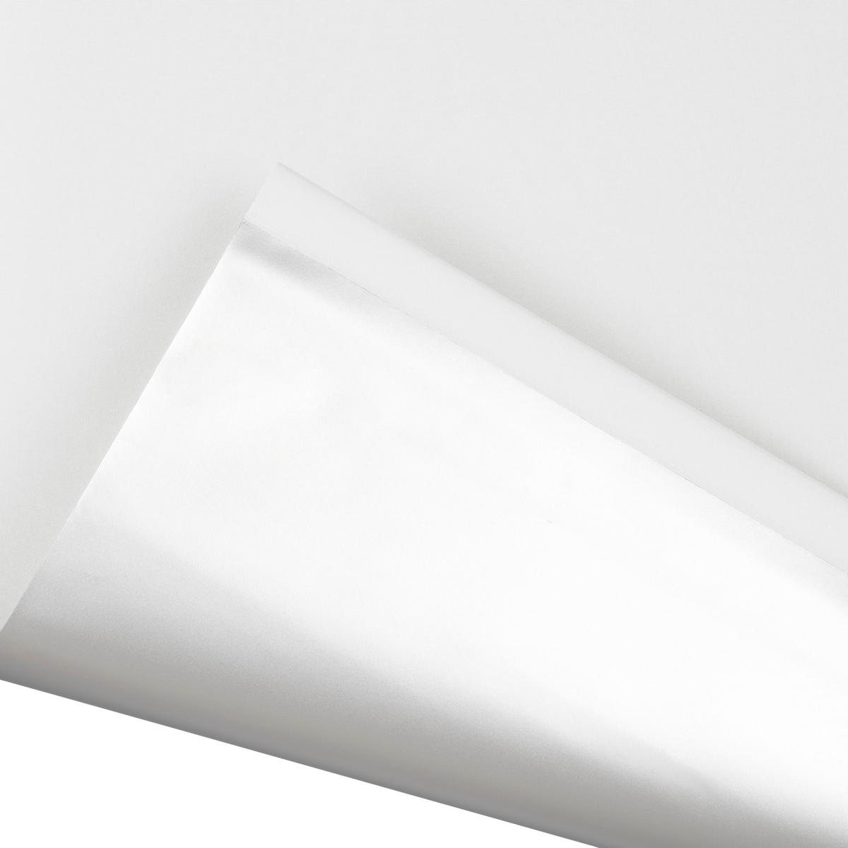 Verdunkelungsrollo Sarah Halbtransparent 60x150 cm - Weiß, MODERN, Kunststoff (60/150cm) - Luca Bessoni