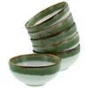 Dipschalenset 6 -teilig. Cascade Steinzeug: Weiß/grün - Weiß/Grün, Design, Keramik (11,5cm) - Creatable