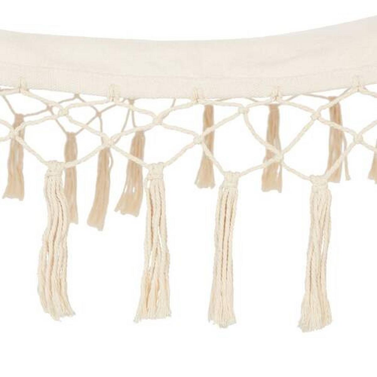 HOUPACÍ SÍŤ SONJA - bílá, Romantický / Rustikální, dřevo/textil (80/200cm) - Mömax