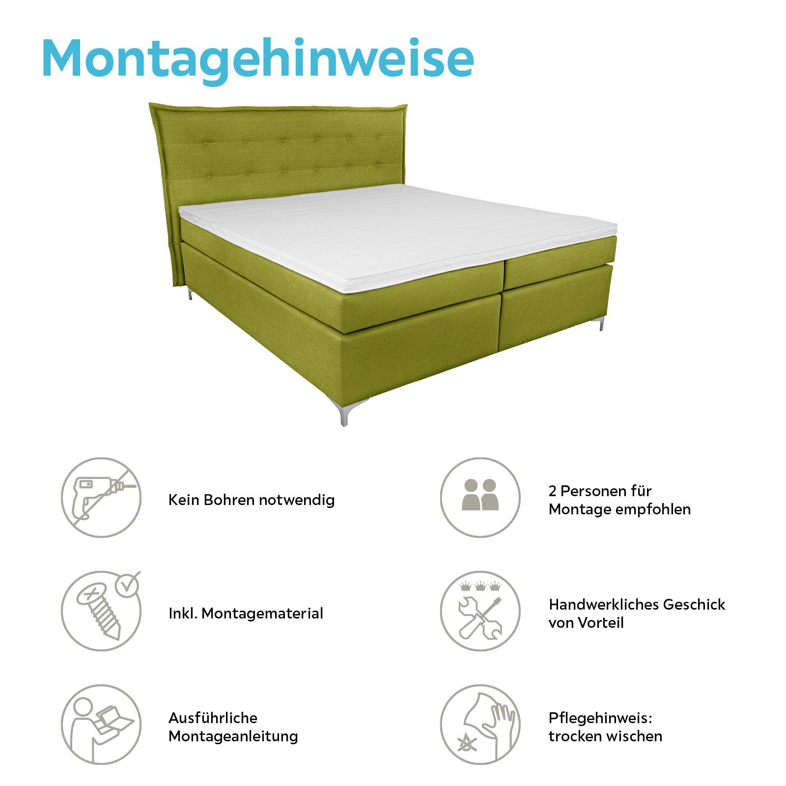 Boxspringbett Montage