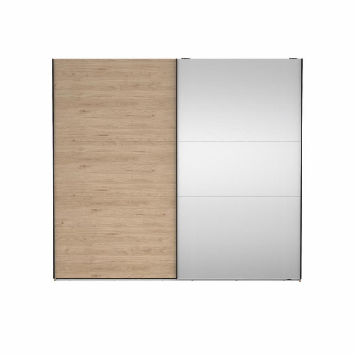 Tolóajtós Szekrény Como 244/221cm - tölgyfa, Konventionell (244/221/66,6cm)