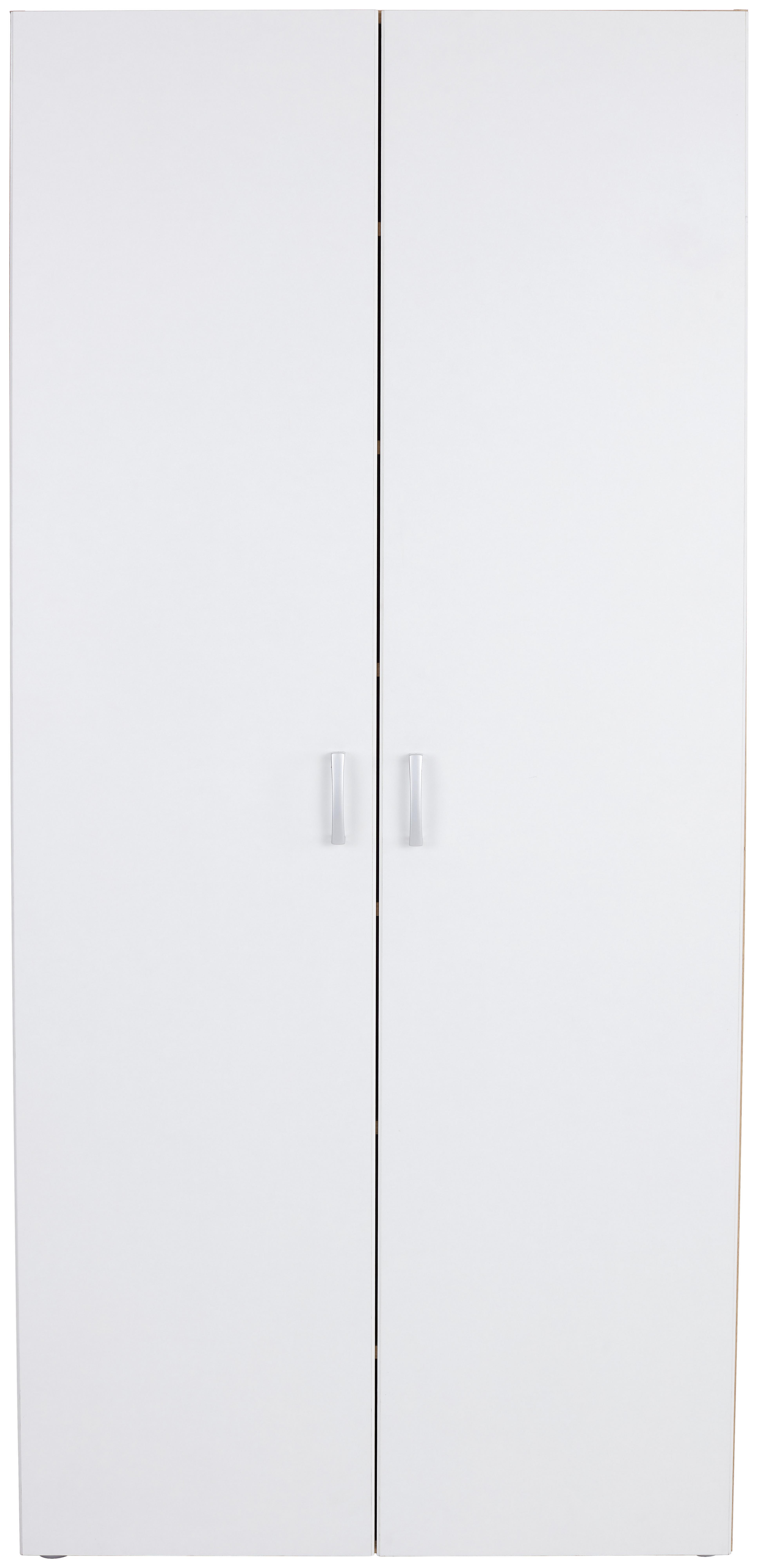 SKŘÍŇ NA ŠANONY TIO - bílá/barvy dubu, Konvenční, kompozitní dřevo (80/183/37,5cm)